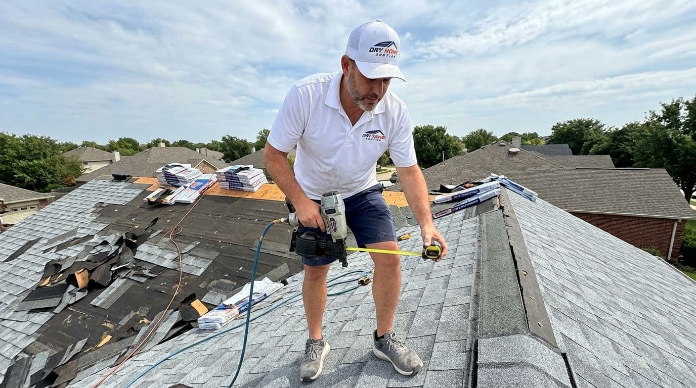 Residential roof replacement